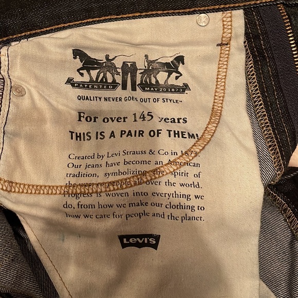 Mens Levi’s 514 Dark Wash Jeans! - Picture 6 of 6